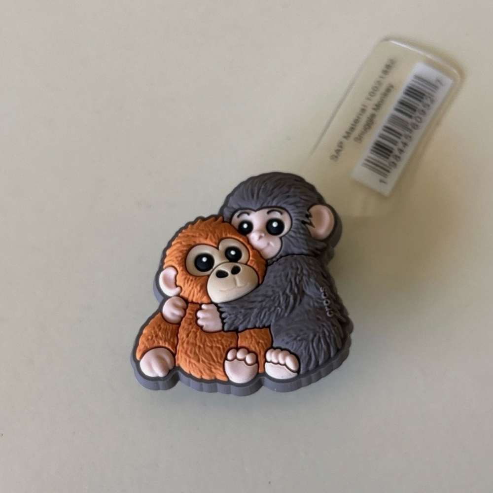 Punch (Panchi) the Monkey Crocs Jibbitz Charm Rare Authentic In Hand!